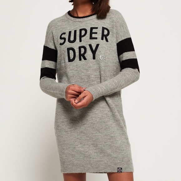 sweater dress superdry